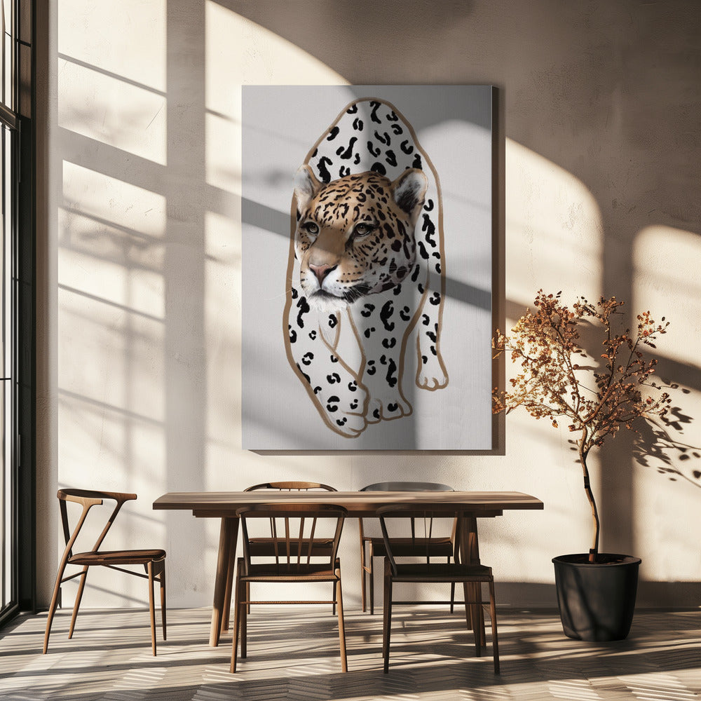 Il Leopardo Nr.I | Leinwand