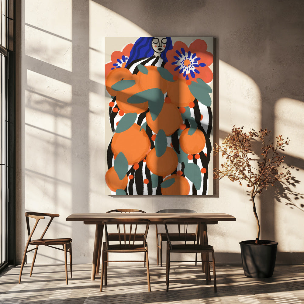 Fruit Princess | Canvas