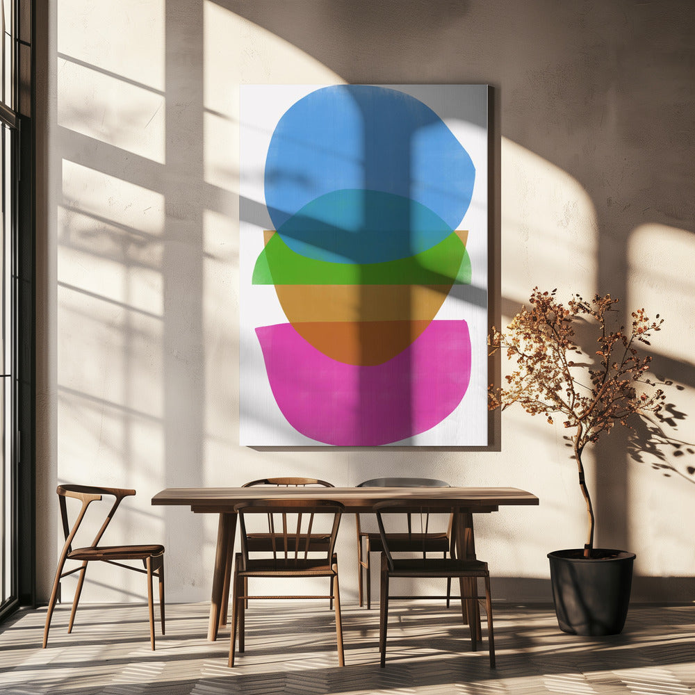 Big Shape Relief No1 | Canvas