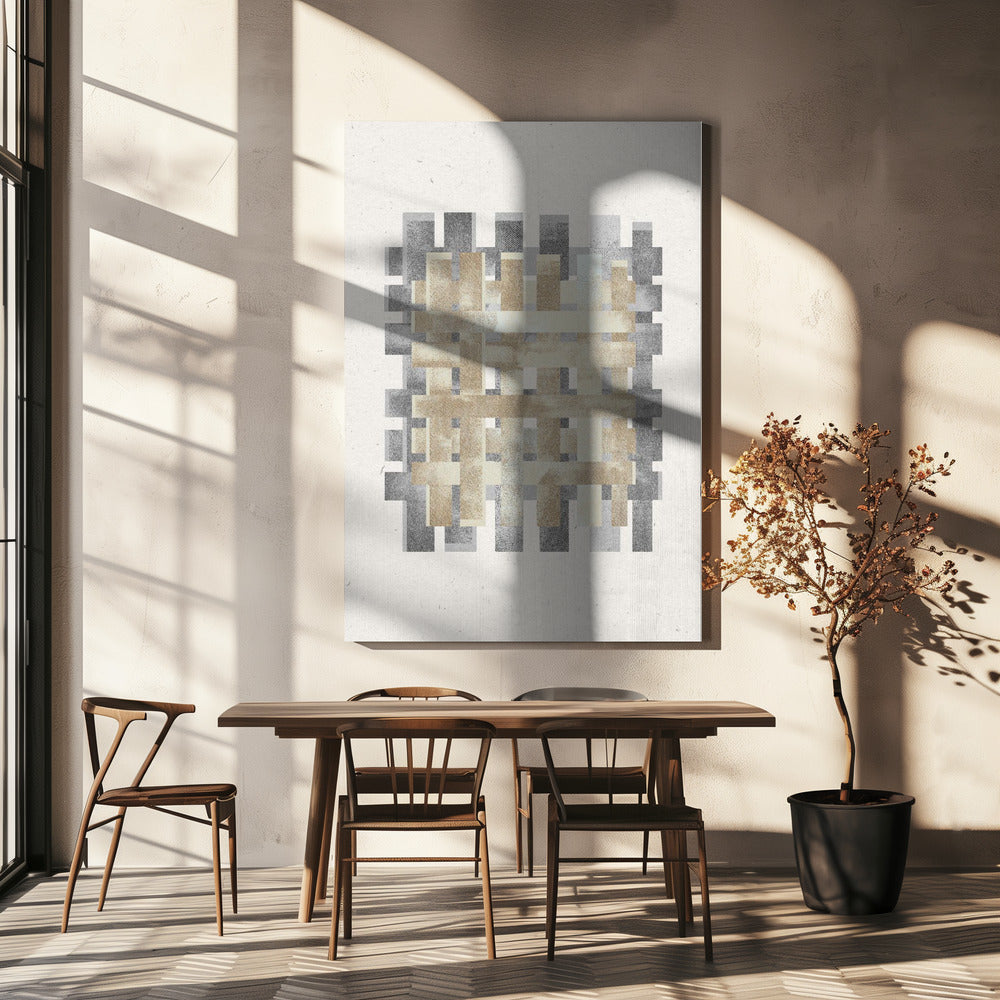 Gewebte Essenz | Leinwand