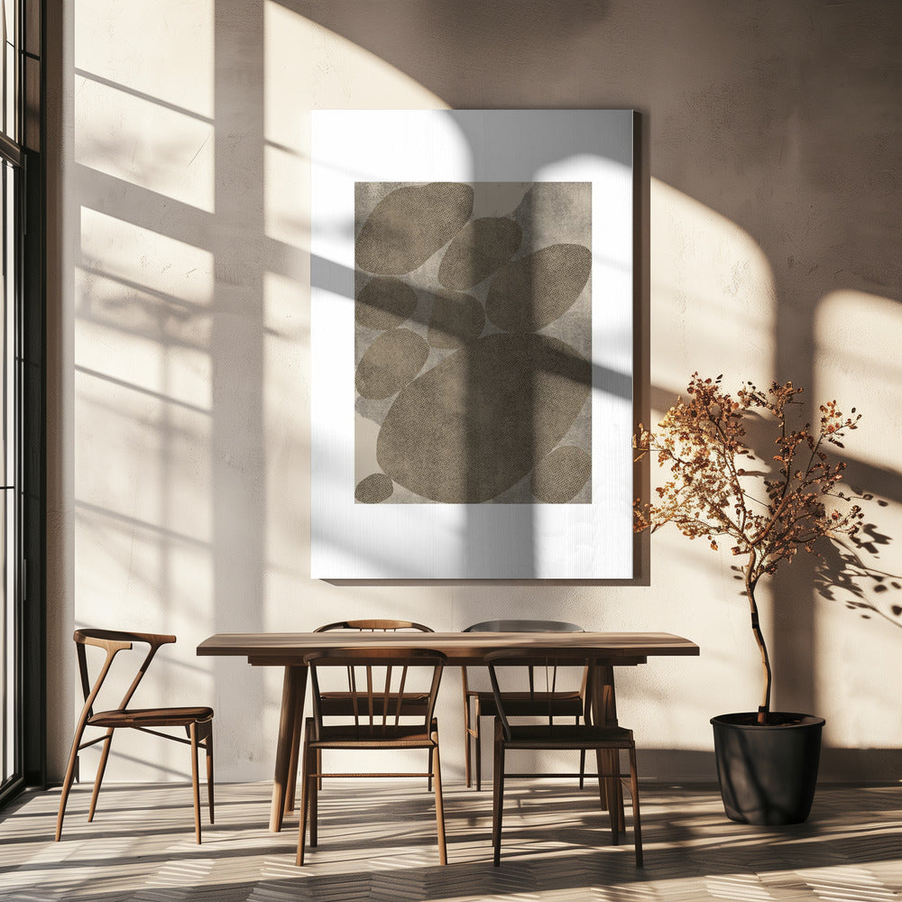 Oval Serenity | Canvas