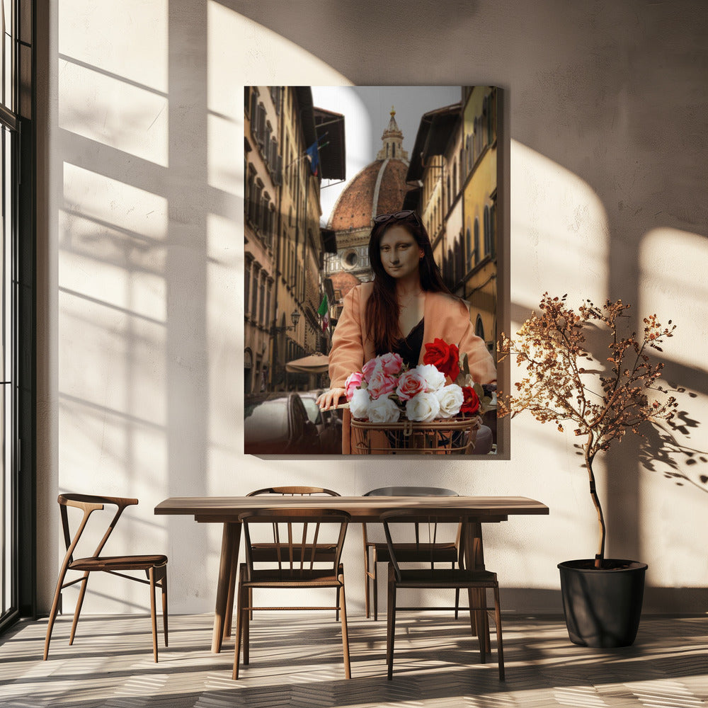 Mona On Florence | Canvas
