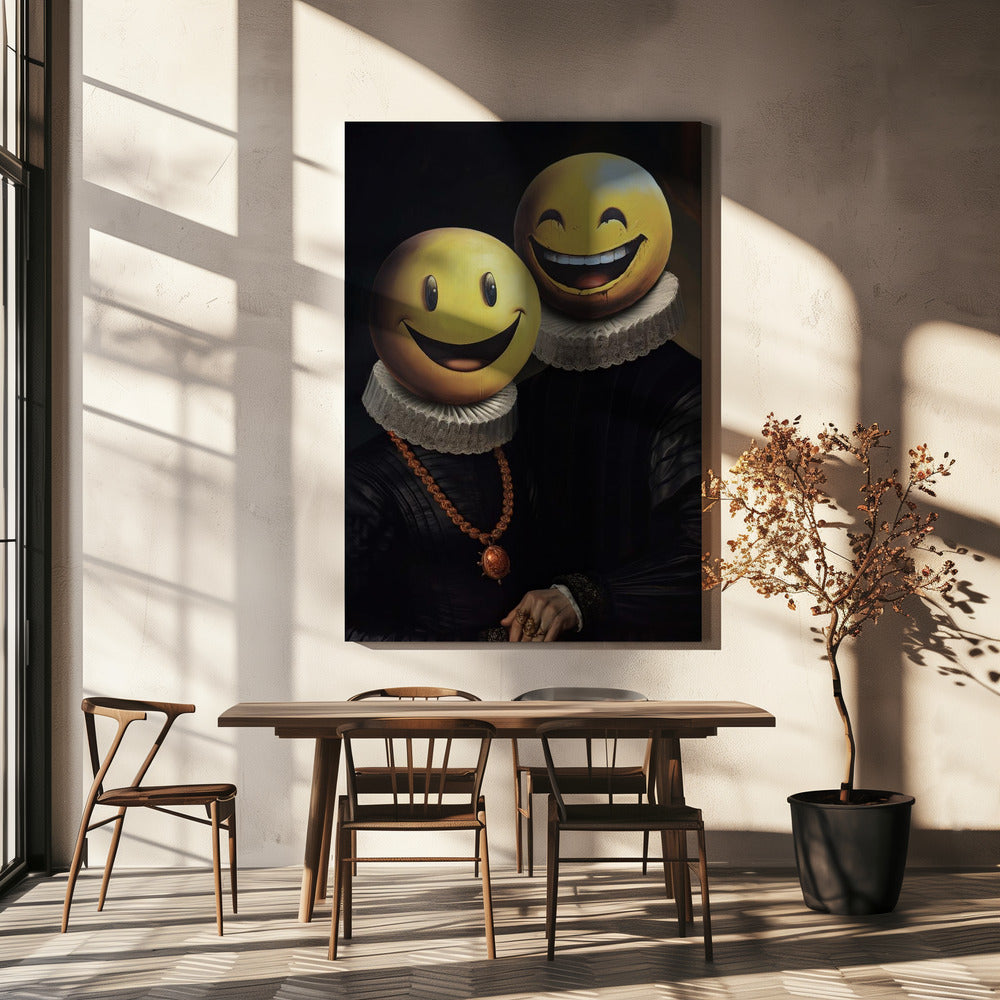 Die Smilers | Leinwand