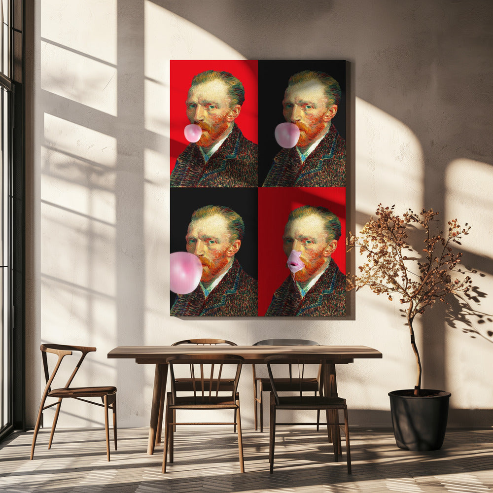 Vincent Gum Explosion | Canvas