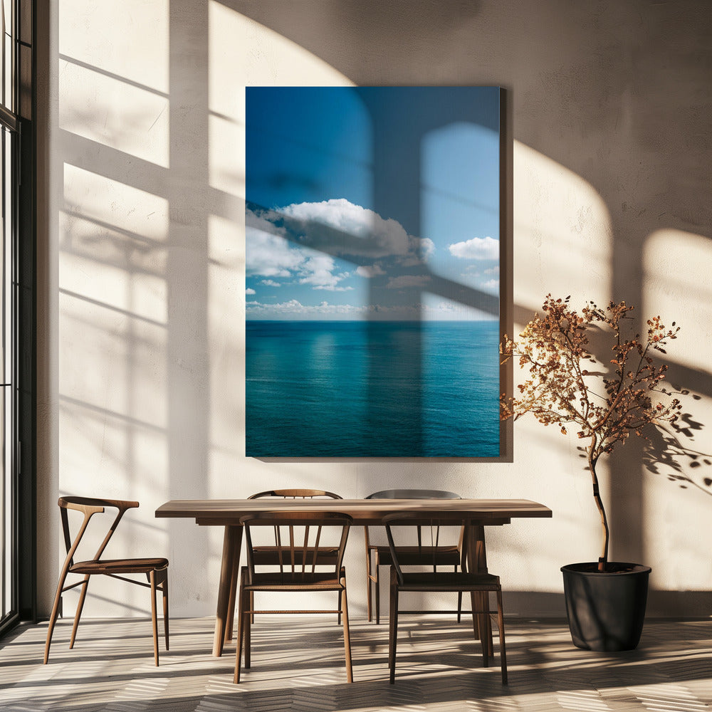 Amalfiküste Meerblick V | Leinwand