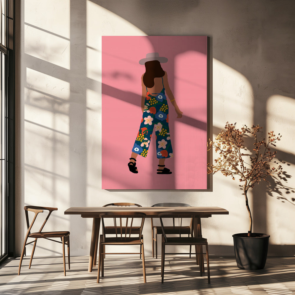 Sommermädchen | Leinwand