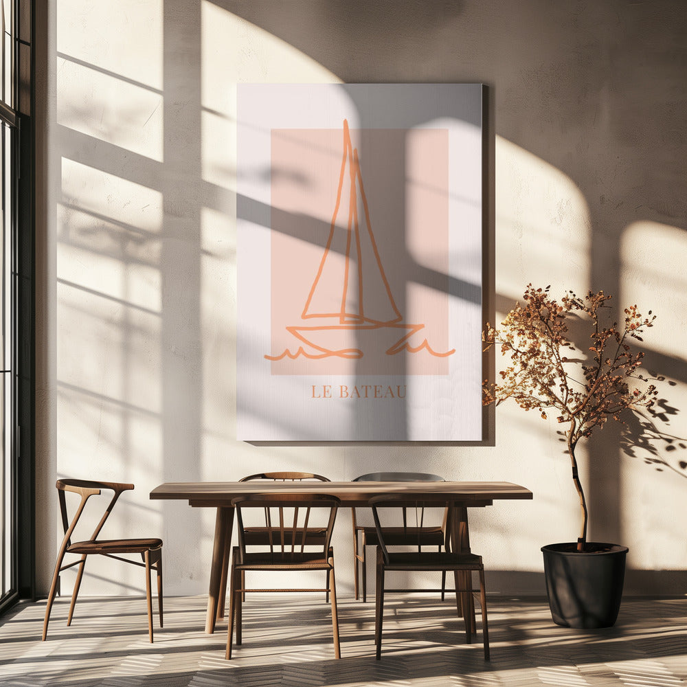 Le Bateau Corall | Canvas
