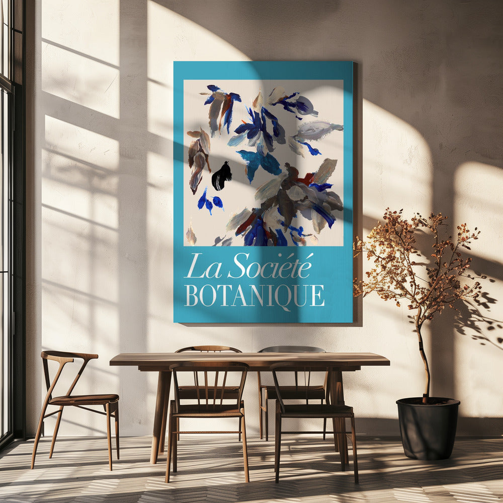 La Société Botanique Samen-Blumenspray | Leinwand