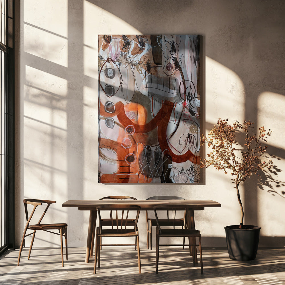 Herbstblumen | Leinwand