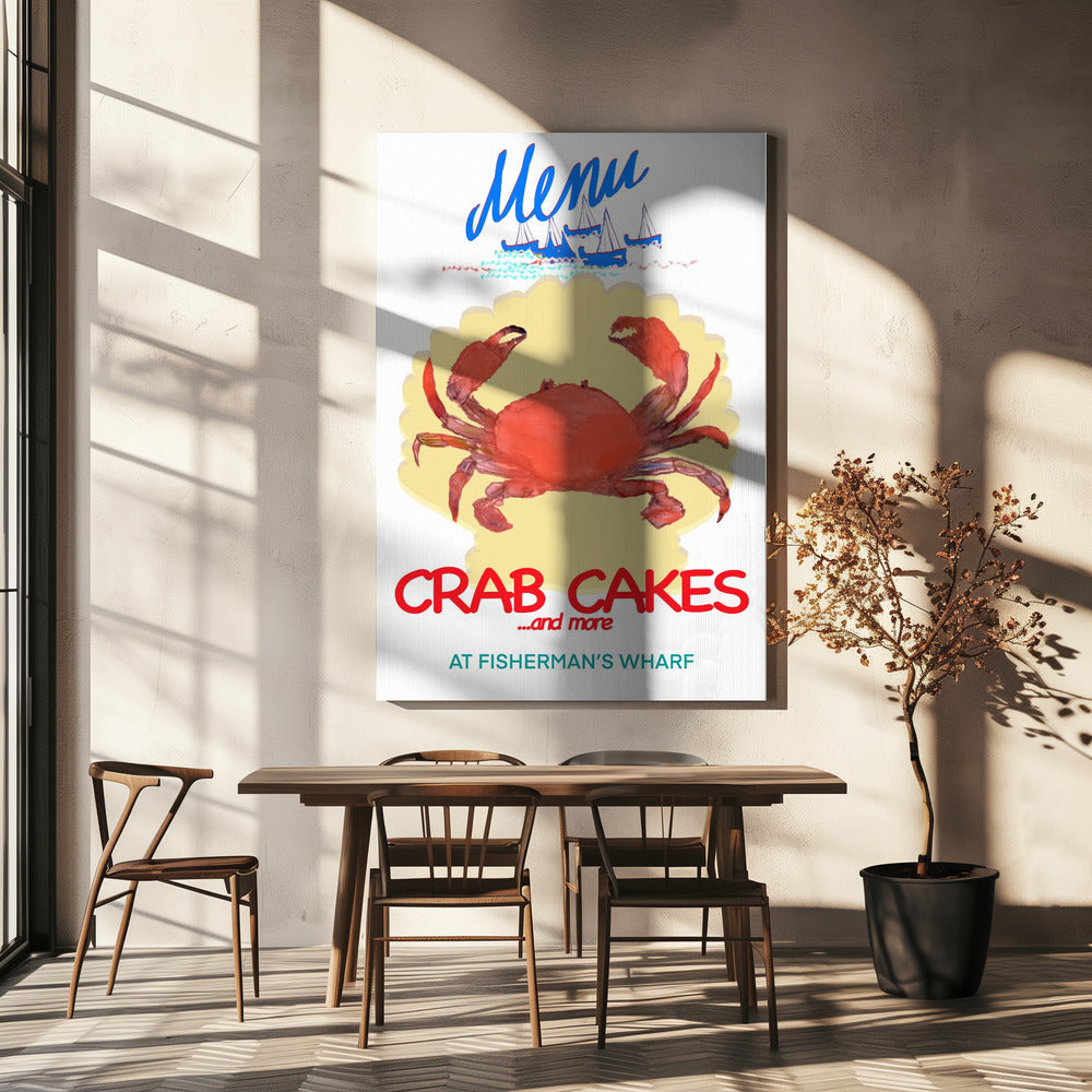Krabbenkuchen Poster | Leinwand