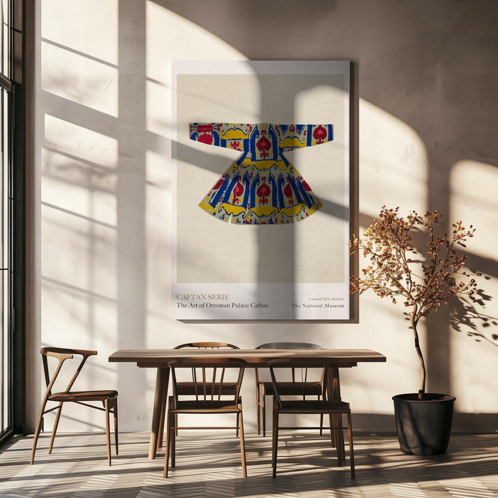 Verzierter osmanischer Kaftan | Leinwand