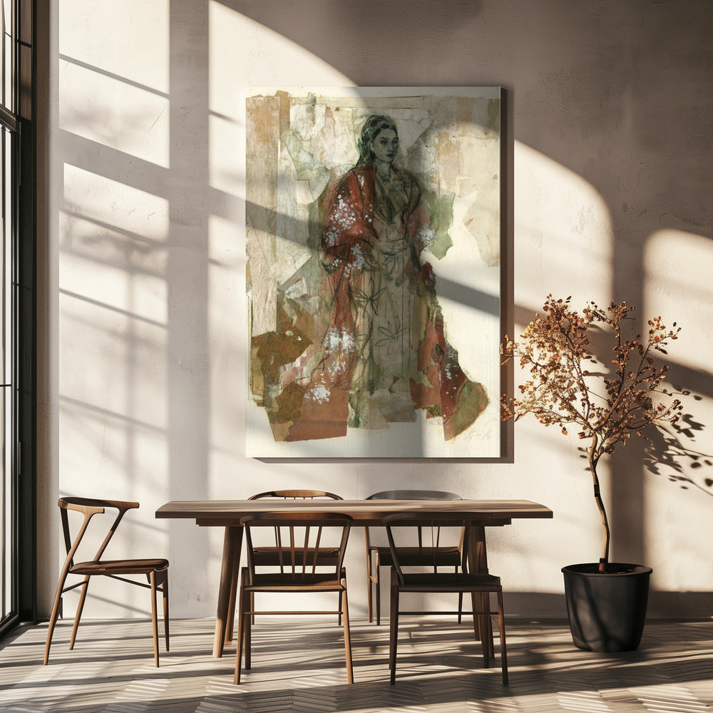 Eleganz in Schichten | Leinwand