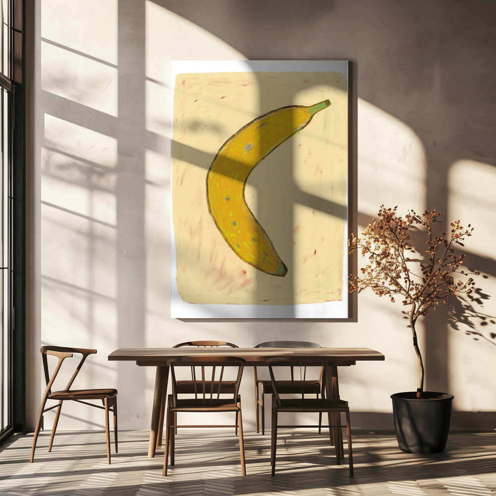 Große Banane | Leinwand