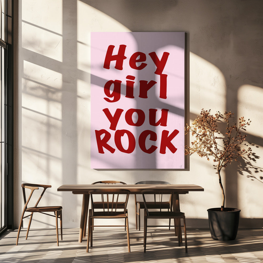 Du ROCKST! | Leinwand