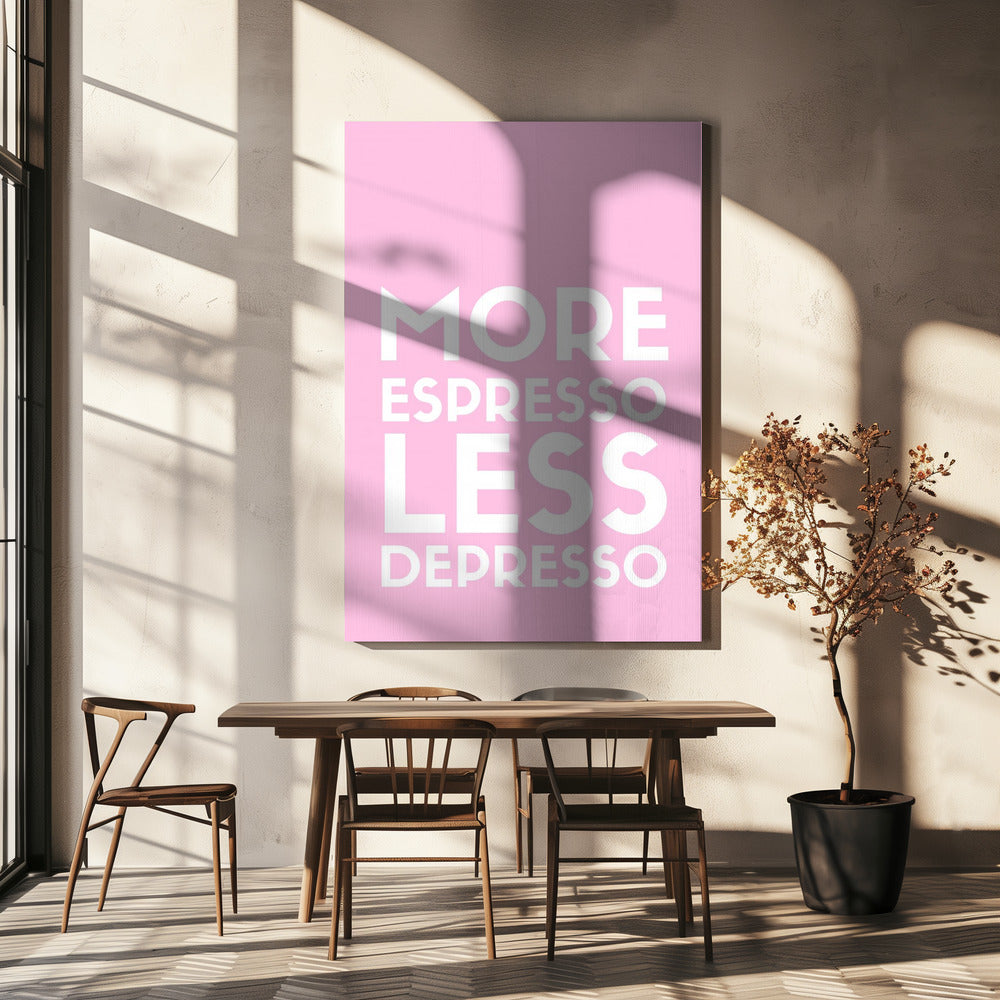 Espresso Depresso | Leinwand