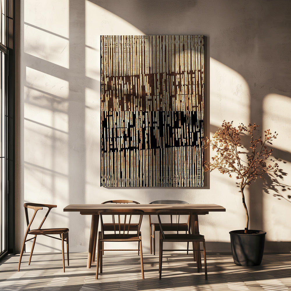 Intricate Linear Patterns | Canvas