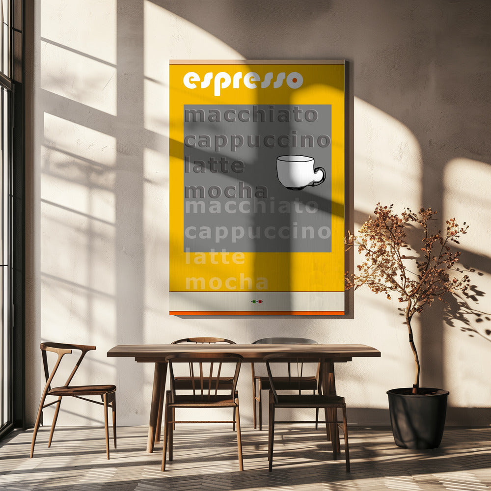 Espresso 3 Poster | Leinwand
