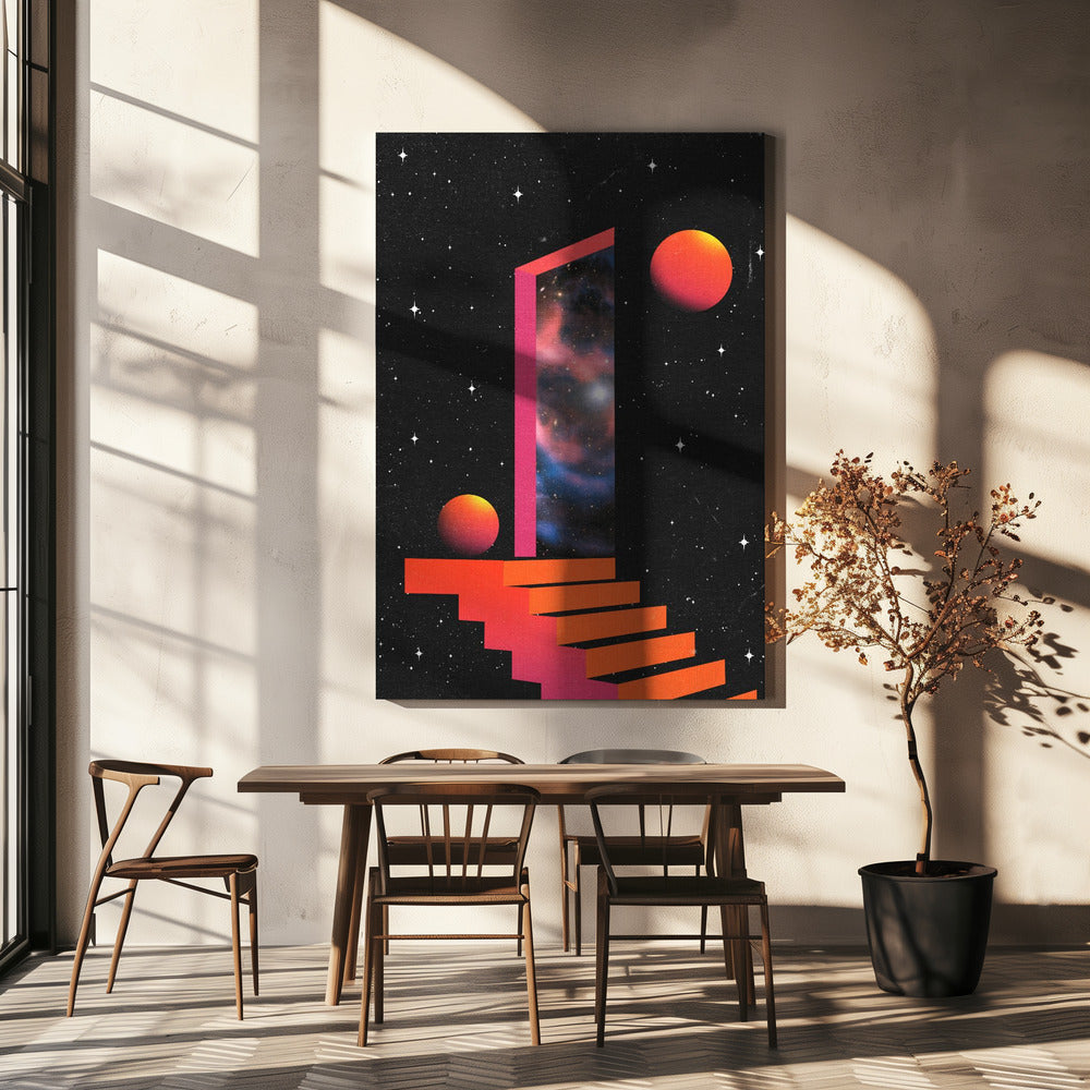 Weltraumportal | Leinwand