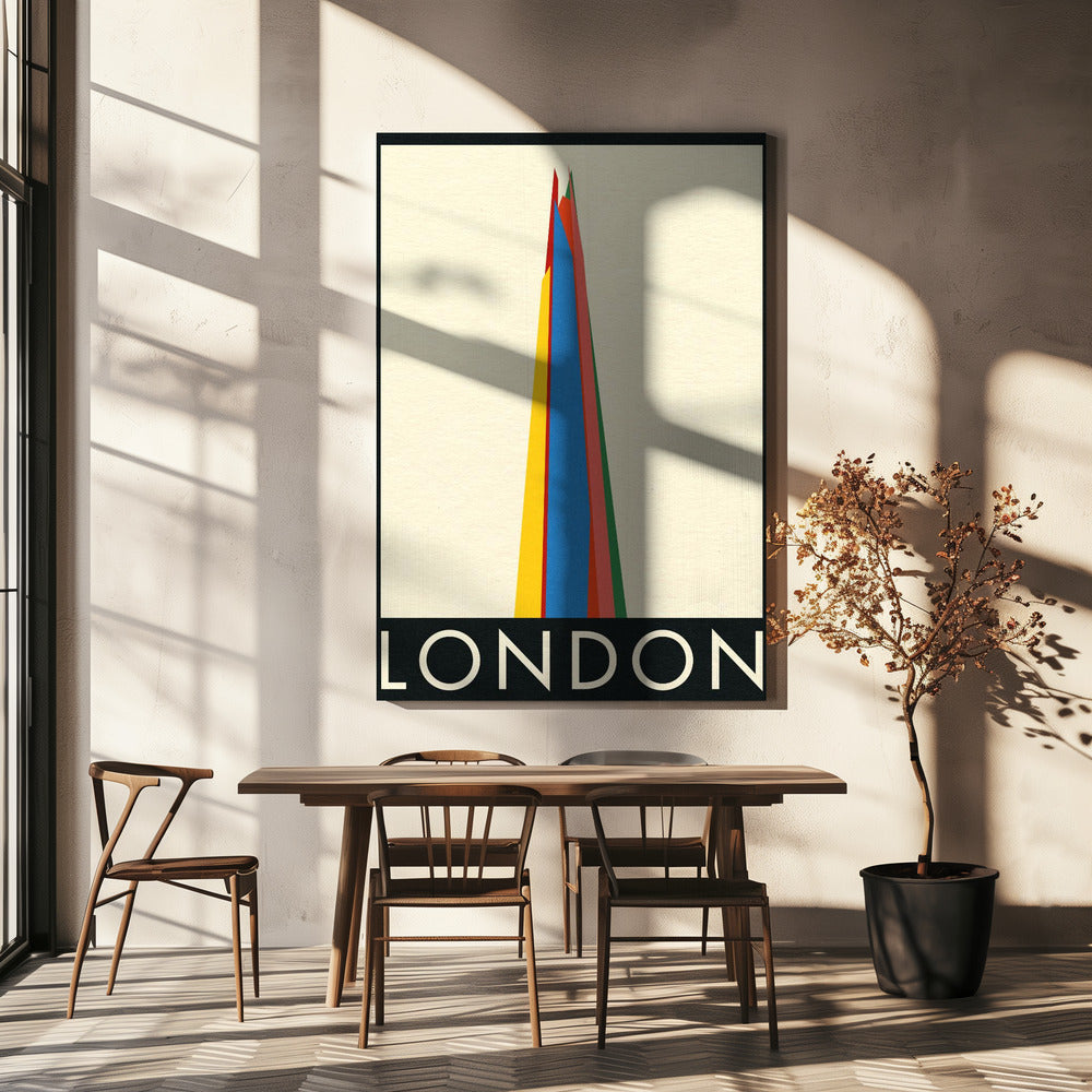 London the Shard | Leinwand