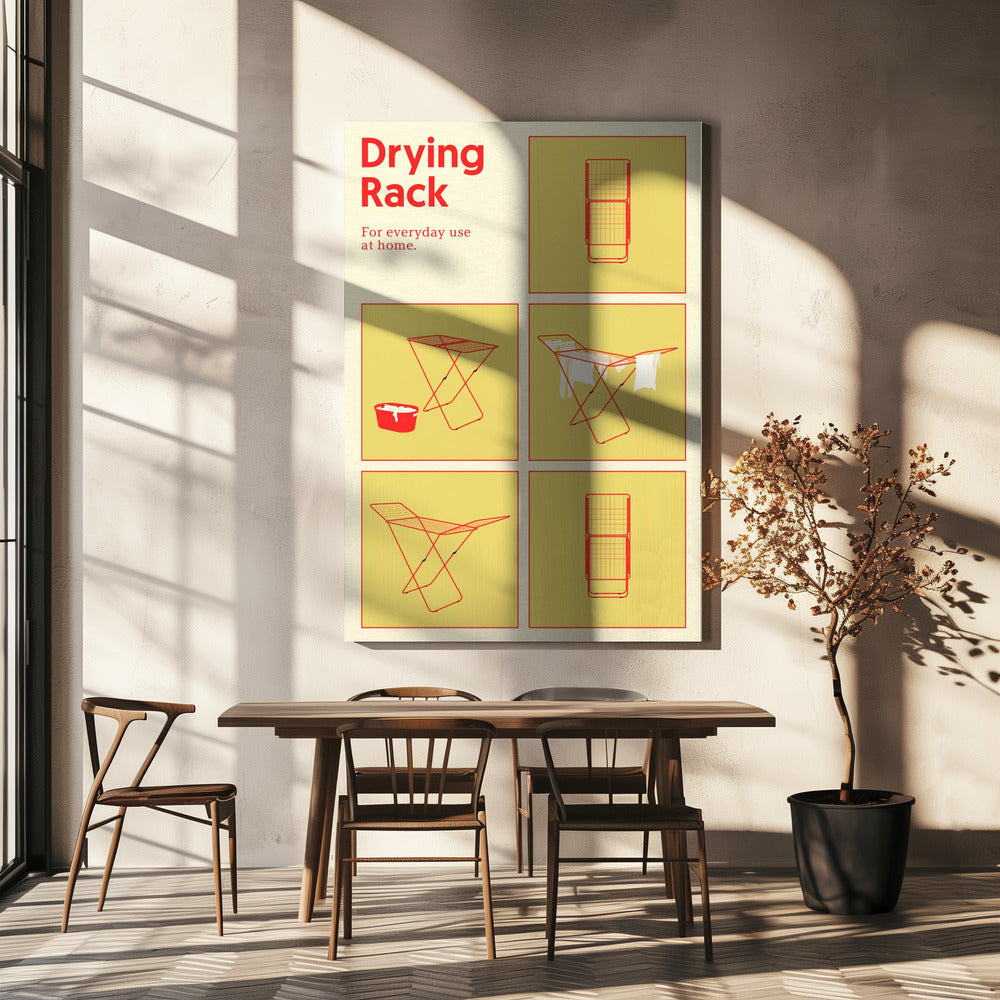 Poster-Trockenständer | Leinwand
