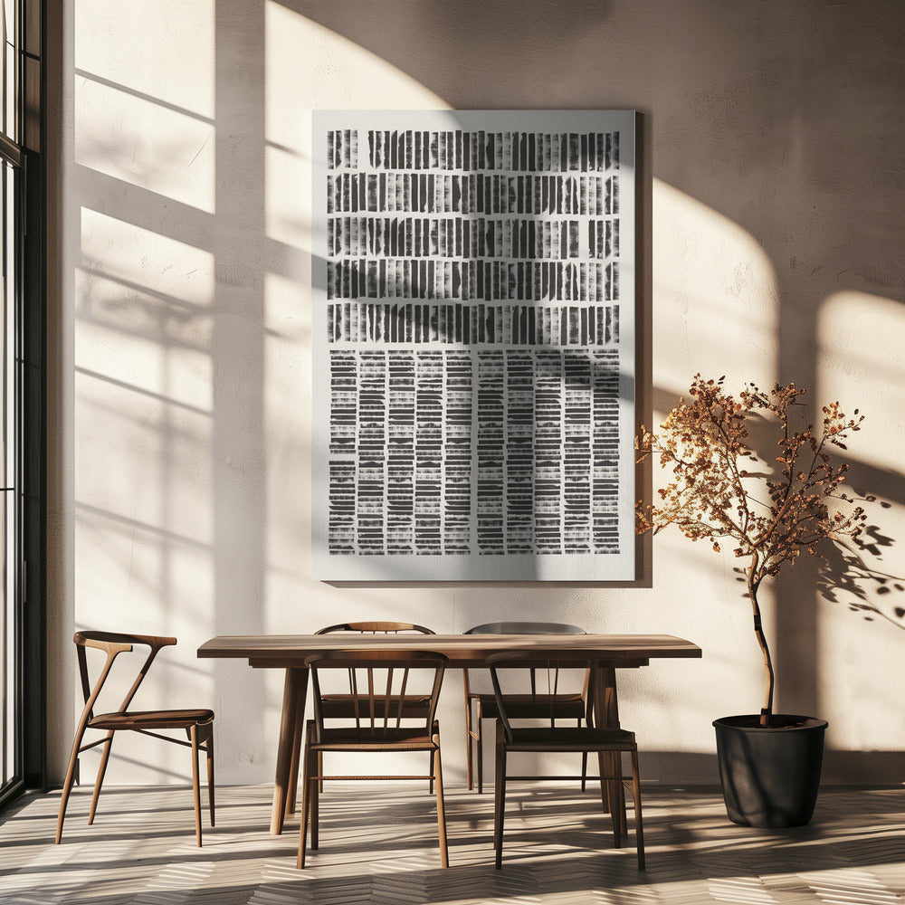 Monochrome Harmony | Canvas