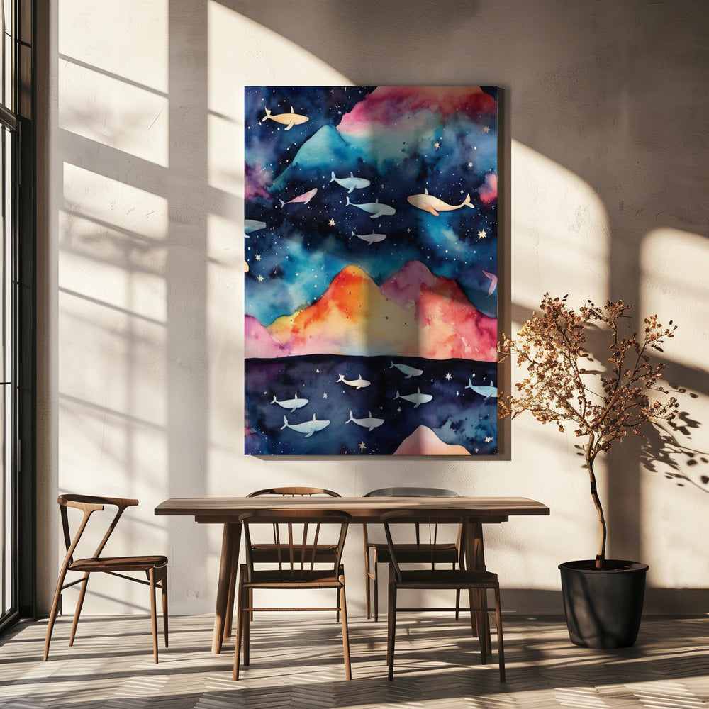 Sternenlandschaft | Leinwand
