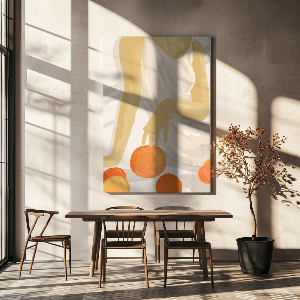 Mandarine Grace | Leinwand