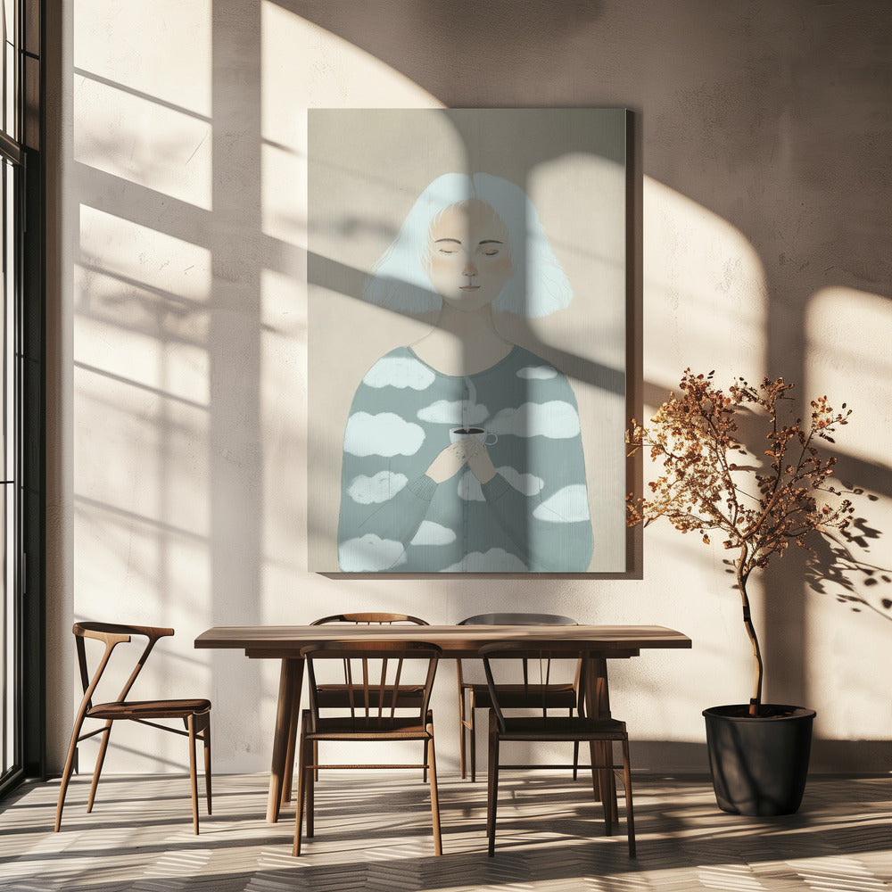 Himmlischer Kaffee | Leinwand