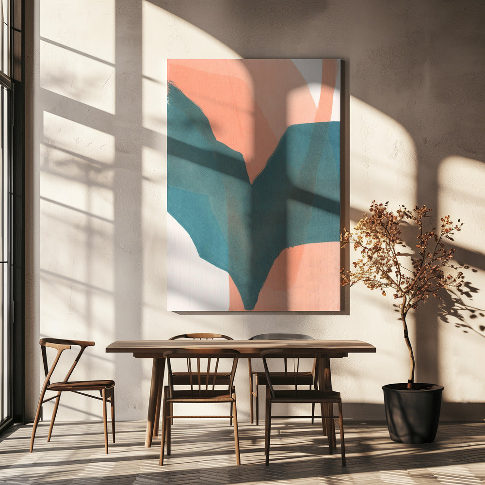 Abstrakte Landschaft 1 | Leinwand