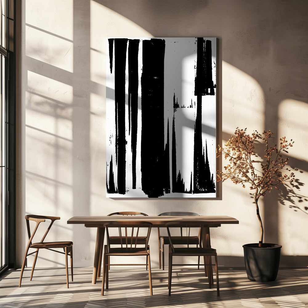 Black Stretch 1 | Canvas