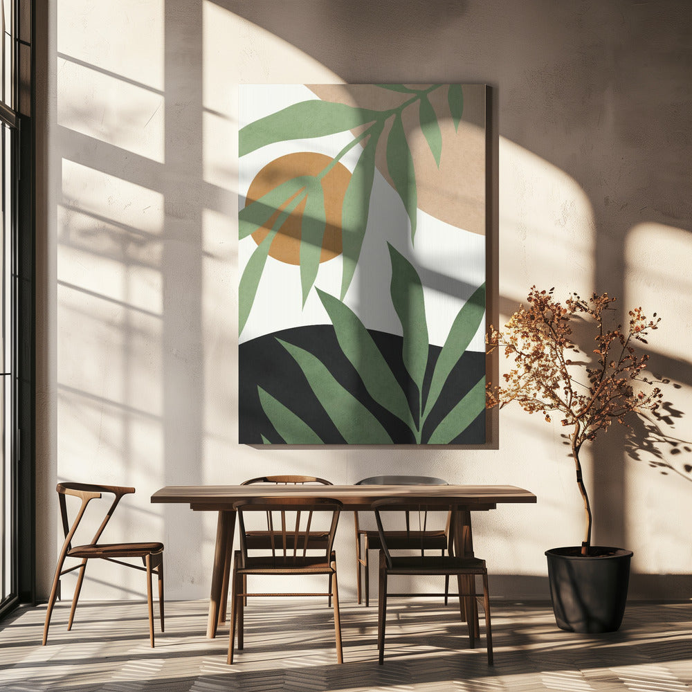 Blumen und Tropen 4 | Leinwand