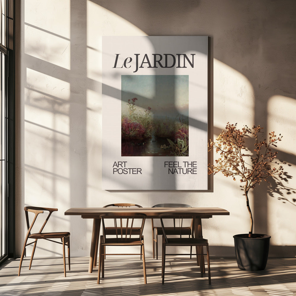 Le Jardin / Garten | Leinwand