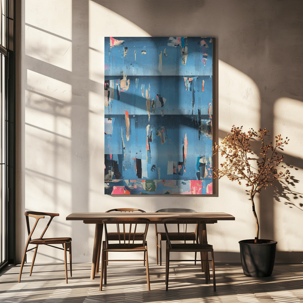 Vor dem Blau | Leinwand