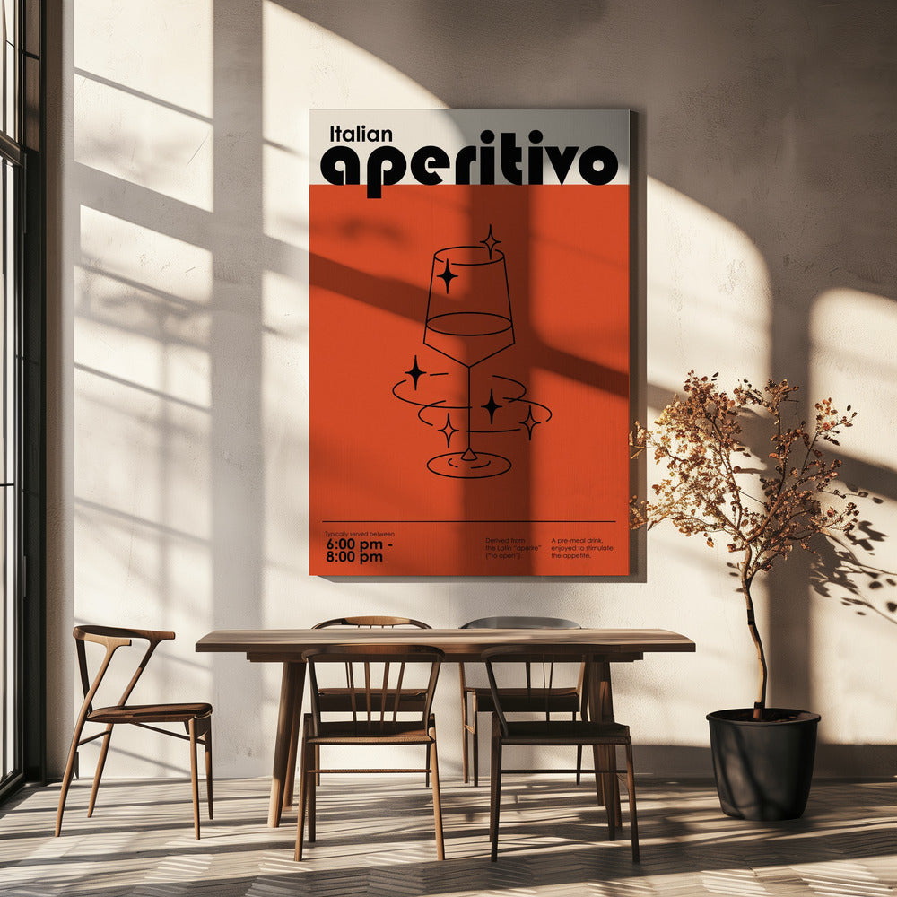Italienischer Aperitivo | Leinwand