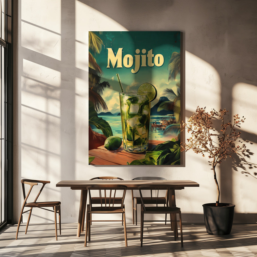 Mojito Vintage | Leinwand