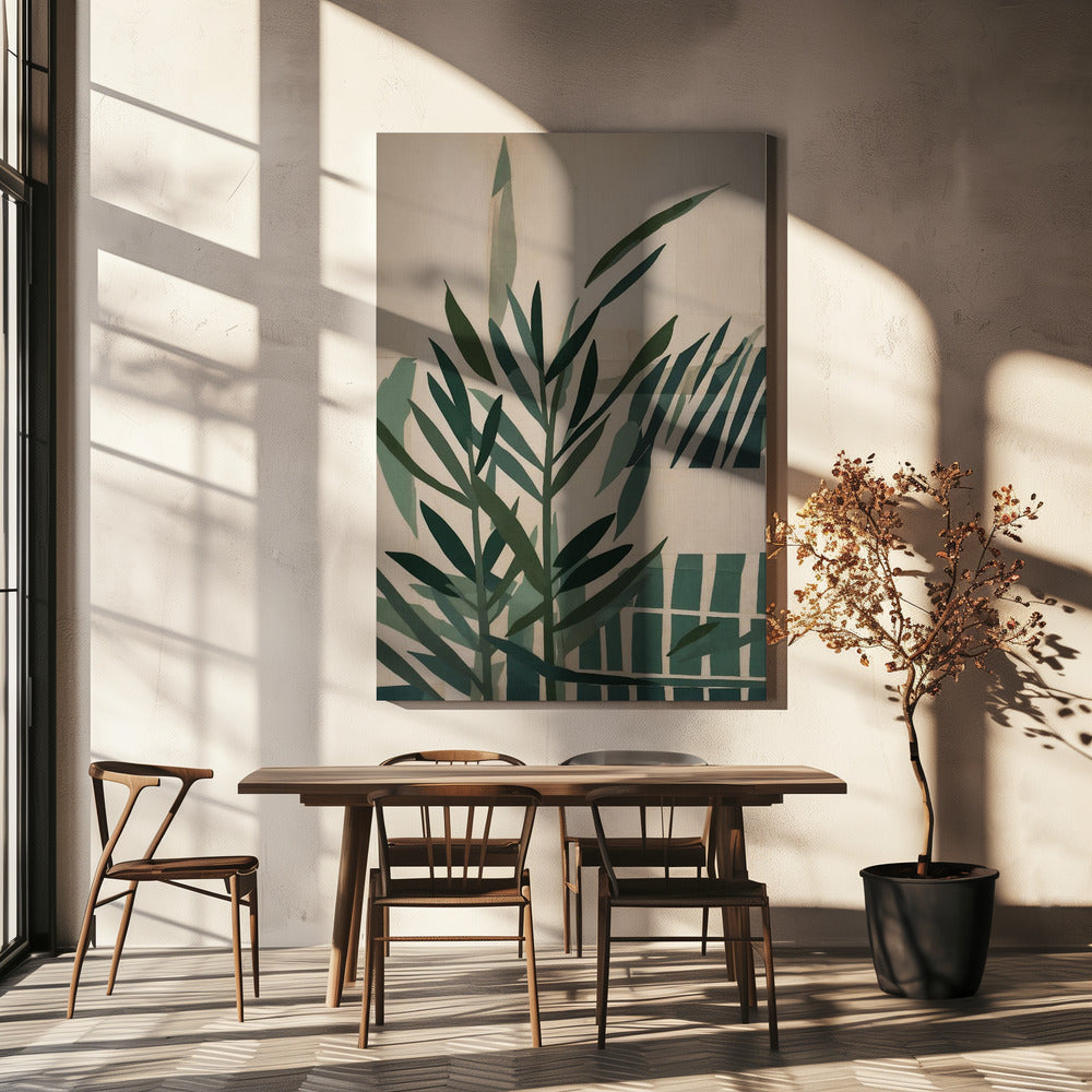 Verdant Silhouettes | Canvas