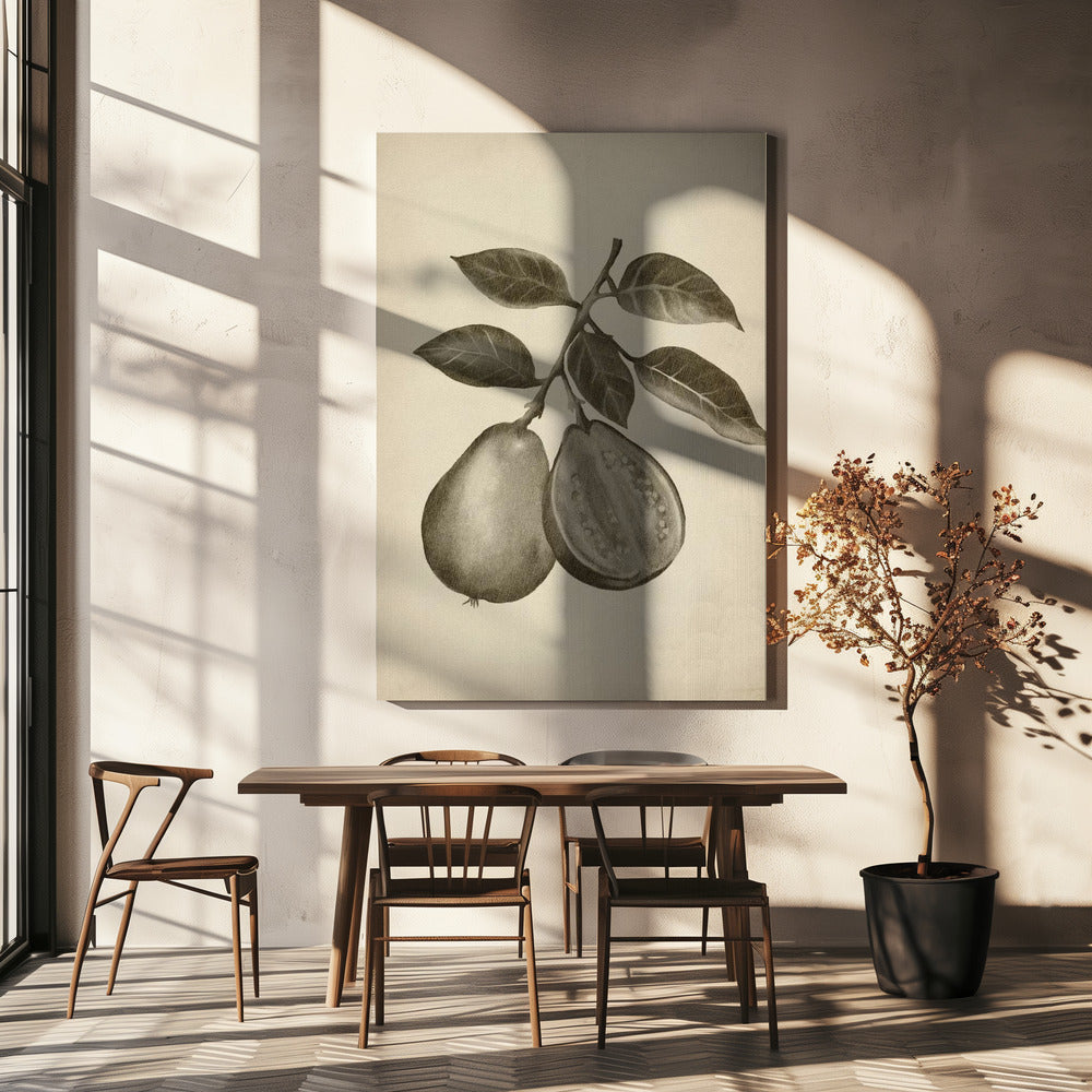 Vintage-Obst | Leinwand