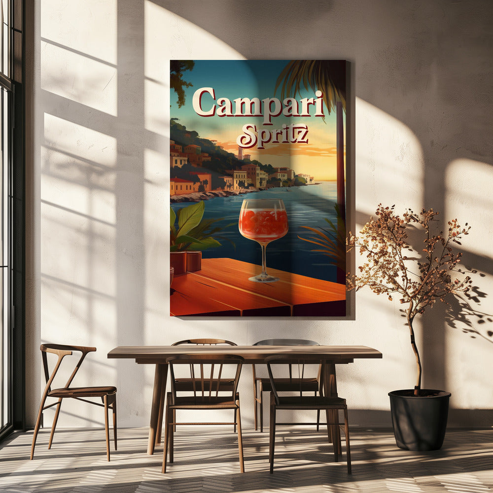 Campari Spritz | Leinwand