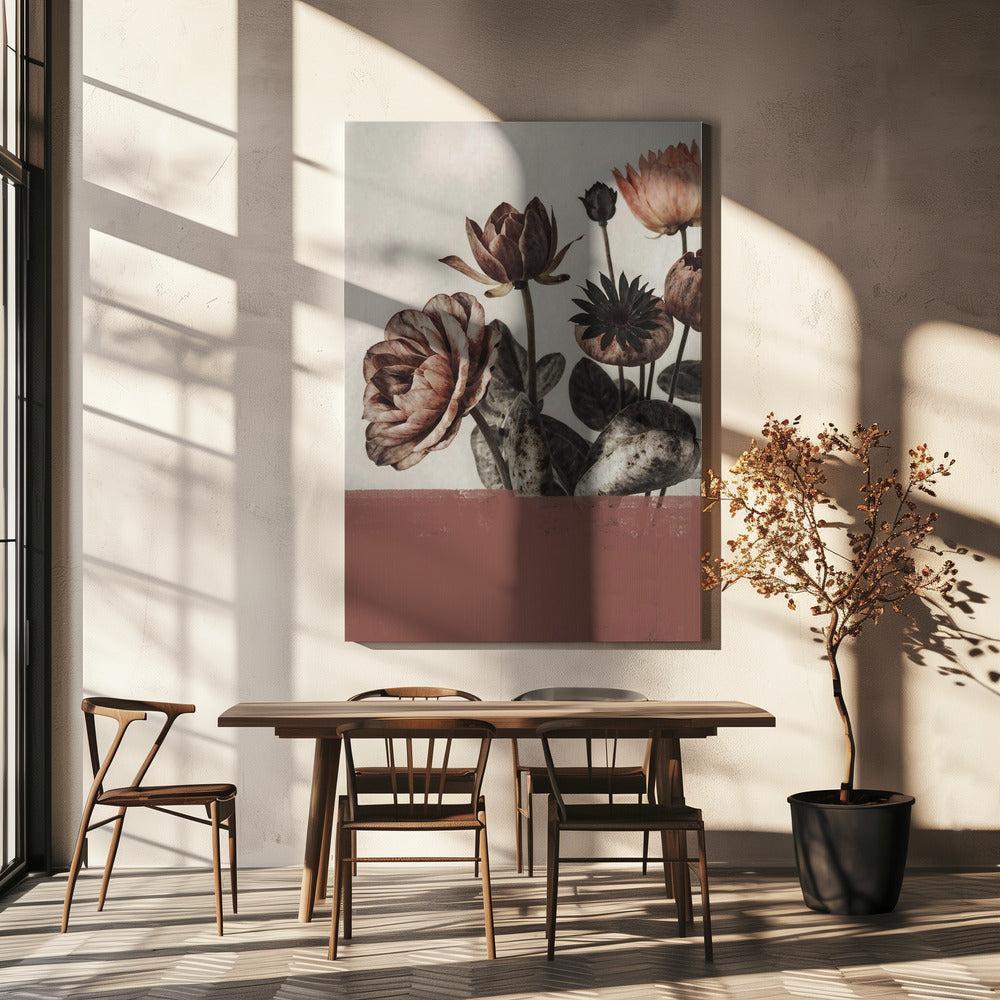 Vintage Blumen Nr. 12 | Leinwand