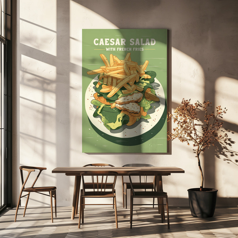 Caesar Salat | Leinwand