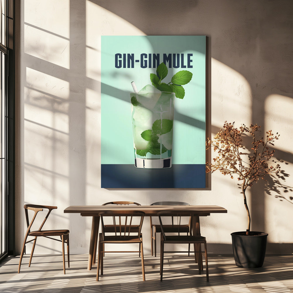 Gin Gin Mule | Leinwand