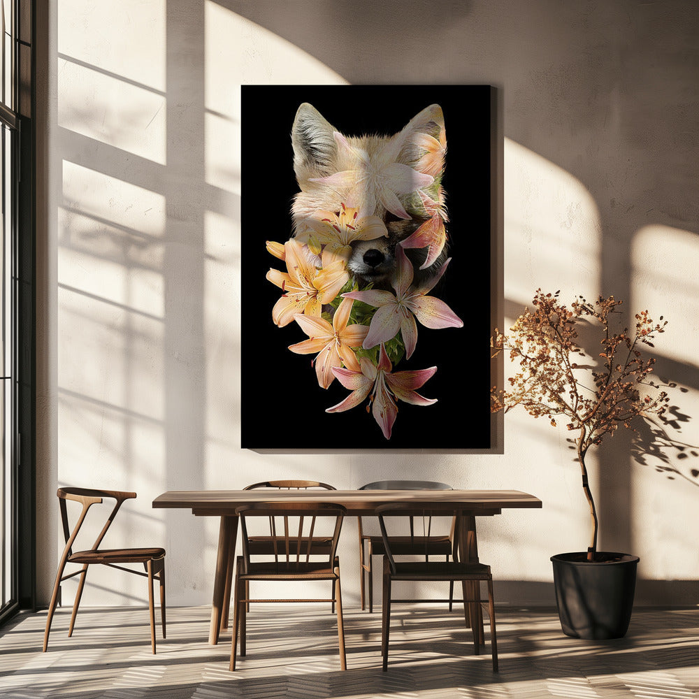 Fuchsblumen | Leinwand