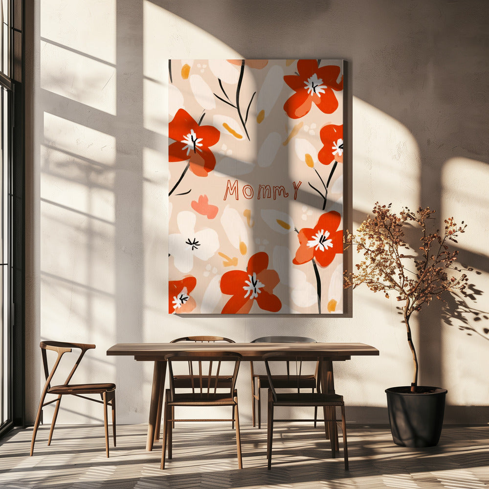 Blumenliebe | Leinwand