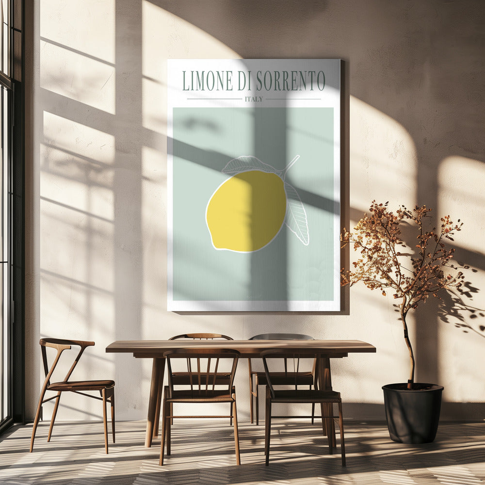 Limone Di Sorrento | Leinwand