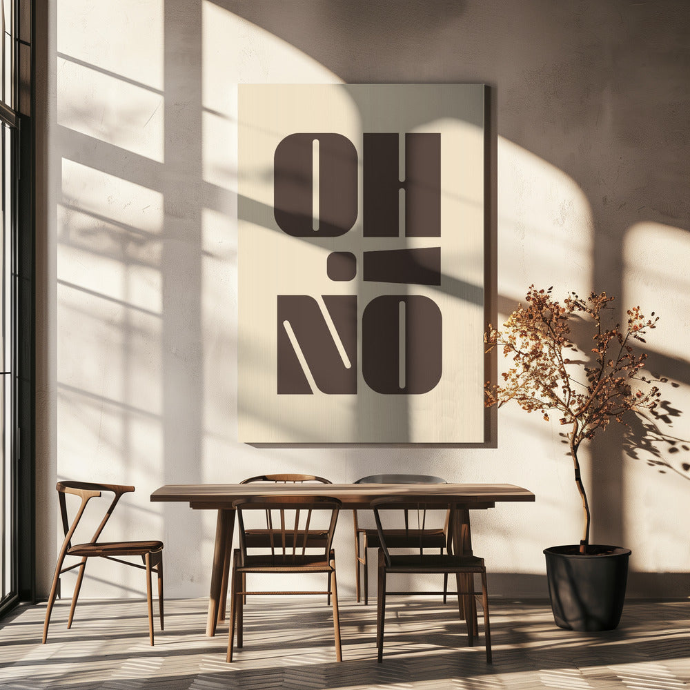 Oh nein! | Leinwand