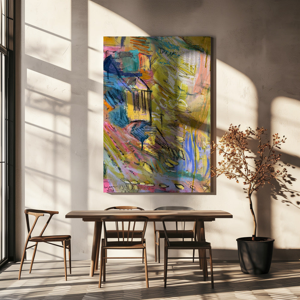Der Garten der Magie | Leinwand