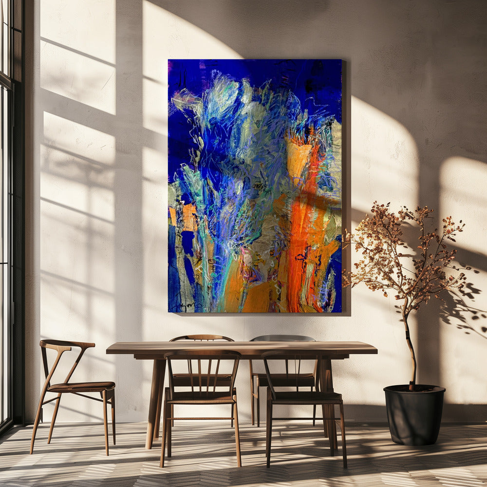 Bunte Traumlandschaft | Leinwand
