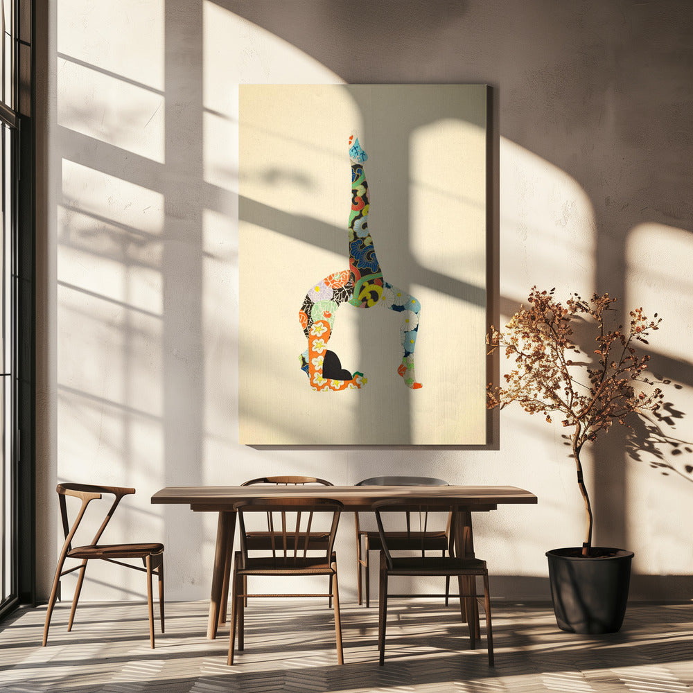Schlage eine Pose #1 | Leinwand