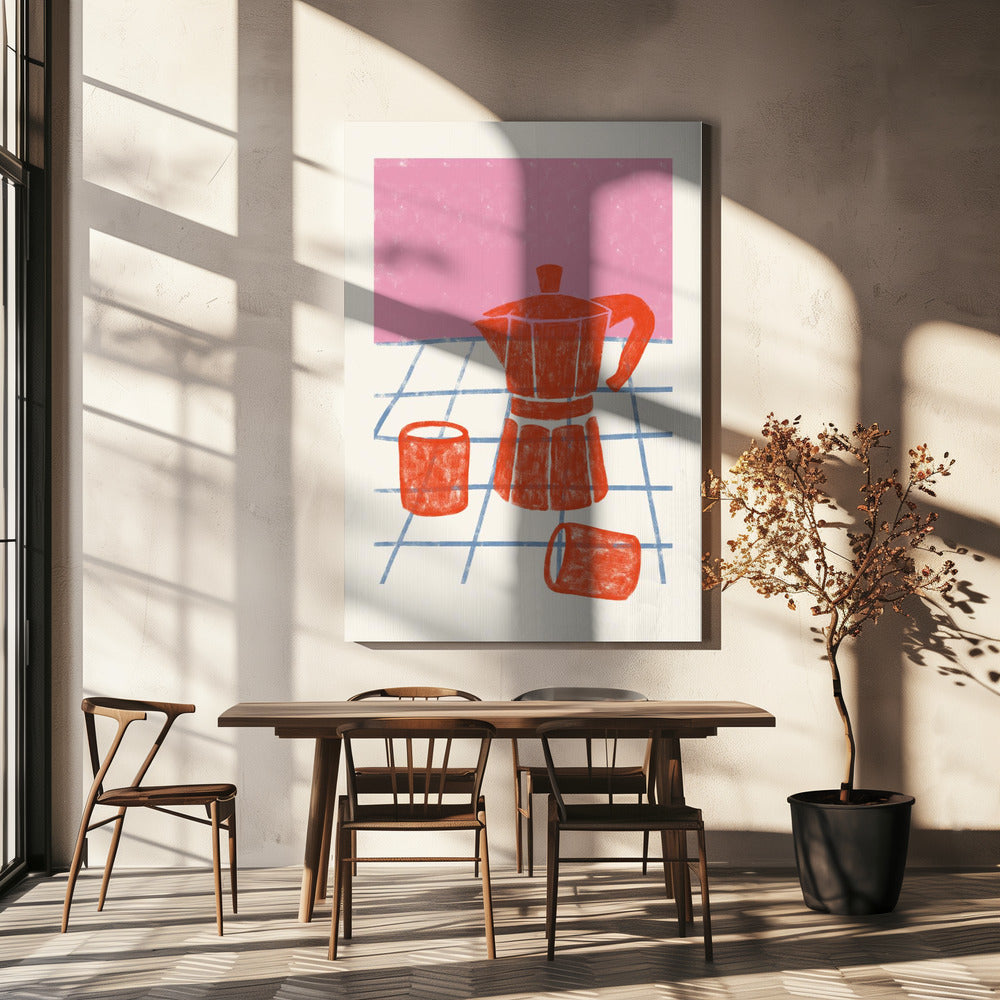 KAFFEEZEIT | Leinwand