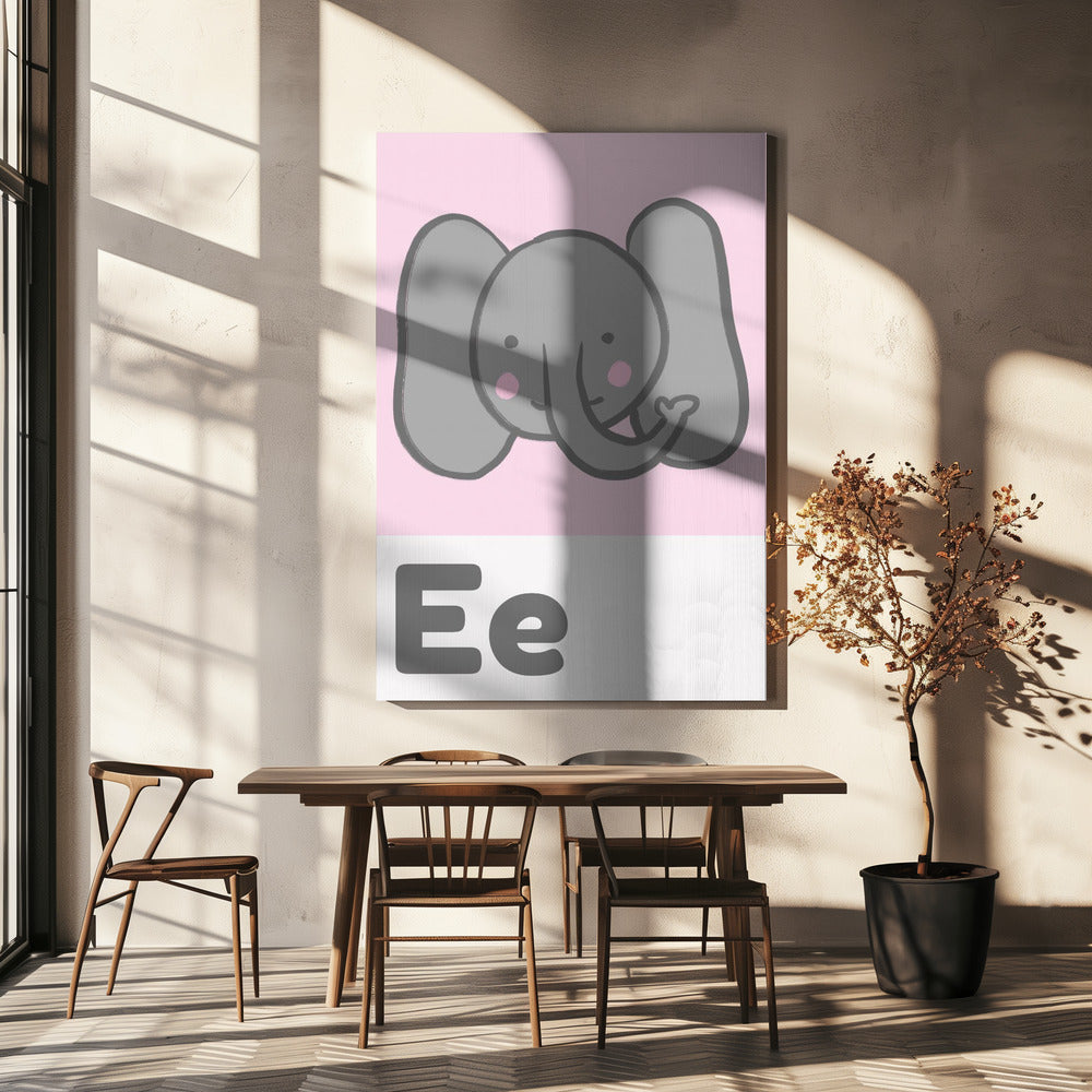 Süßer Elefant | Leinwand